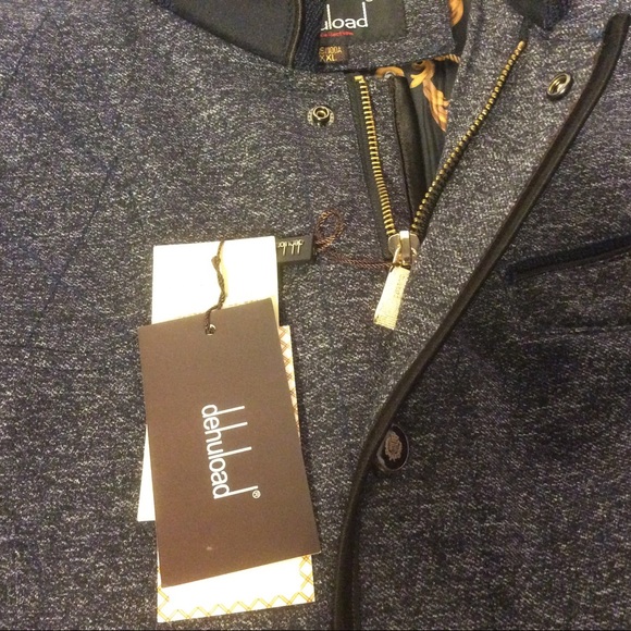 NWT Nehru Blue Jacket dehuload Men’s XXL - Picture 8 of 14